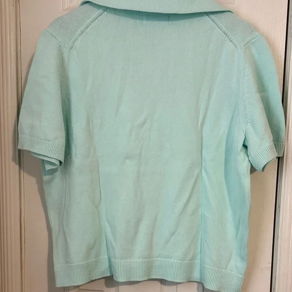 Banana Republic Short Sleeve Collared Sweater- XL - Picture 4 of 4